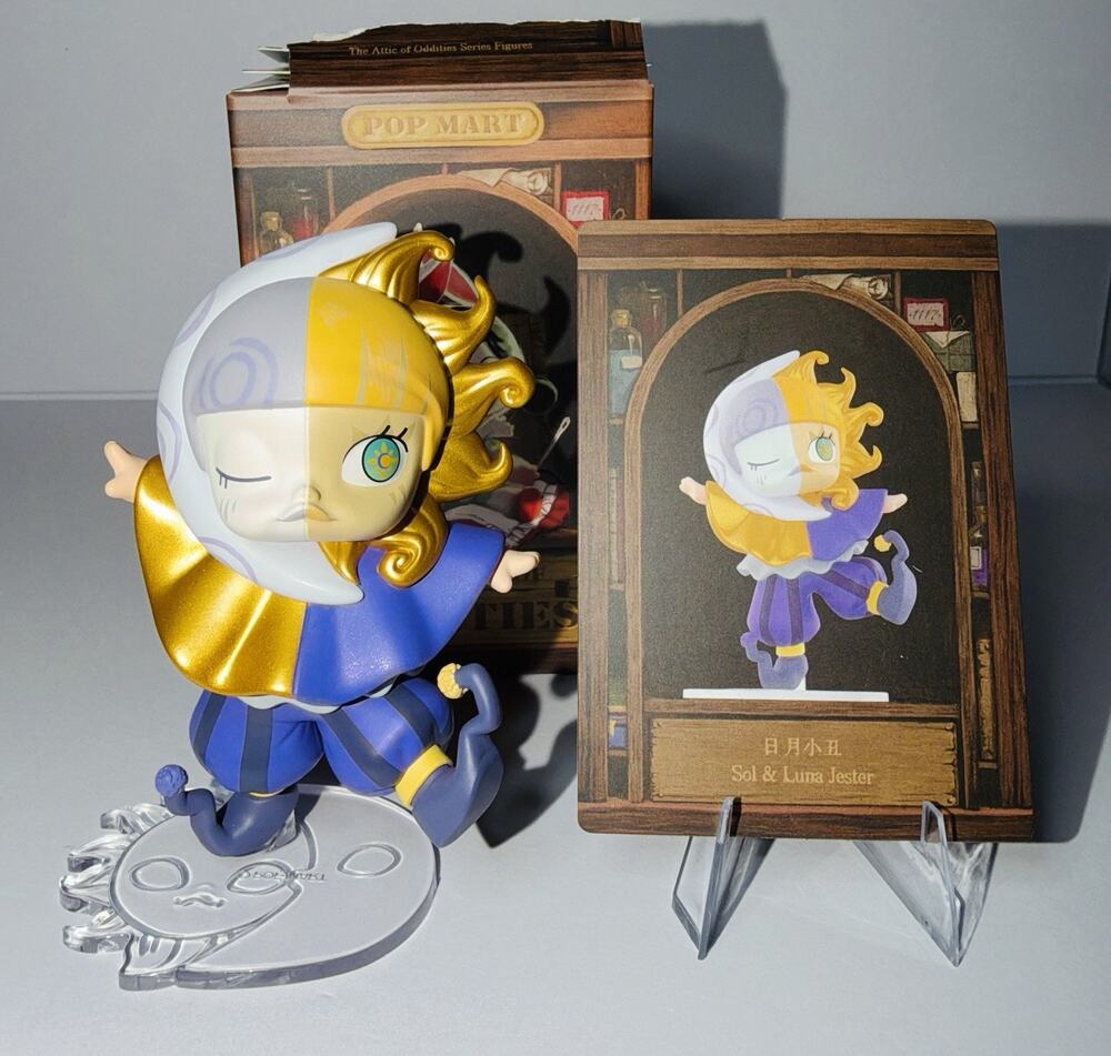 Pop Mart The Attic of Oddities Blind Box Confirmed Molly: Sol & Luna Jester